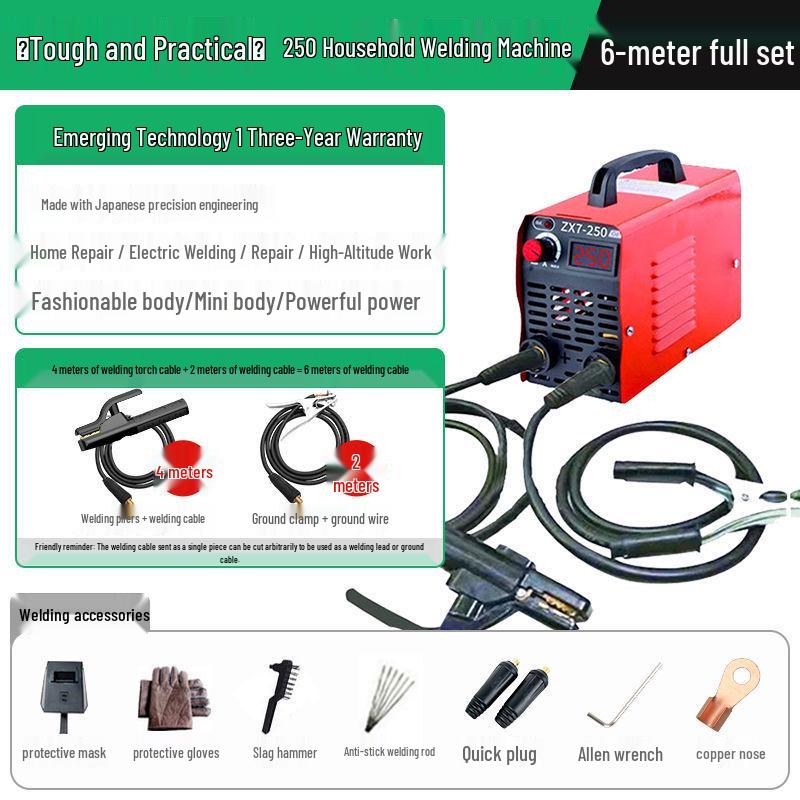 Portable 220V 315 Handheld Welding Machine - Compact Household DC Mini with All-Copper Components