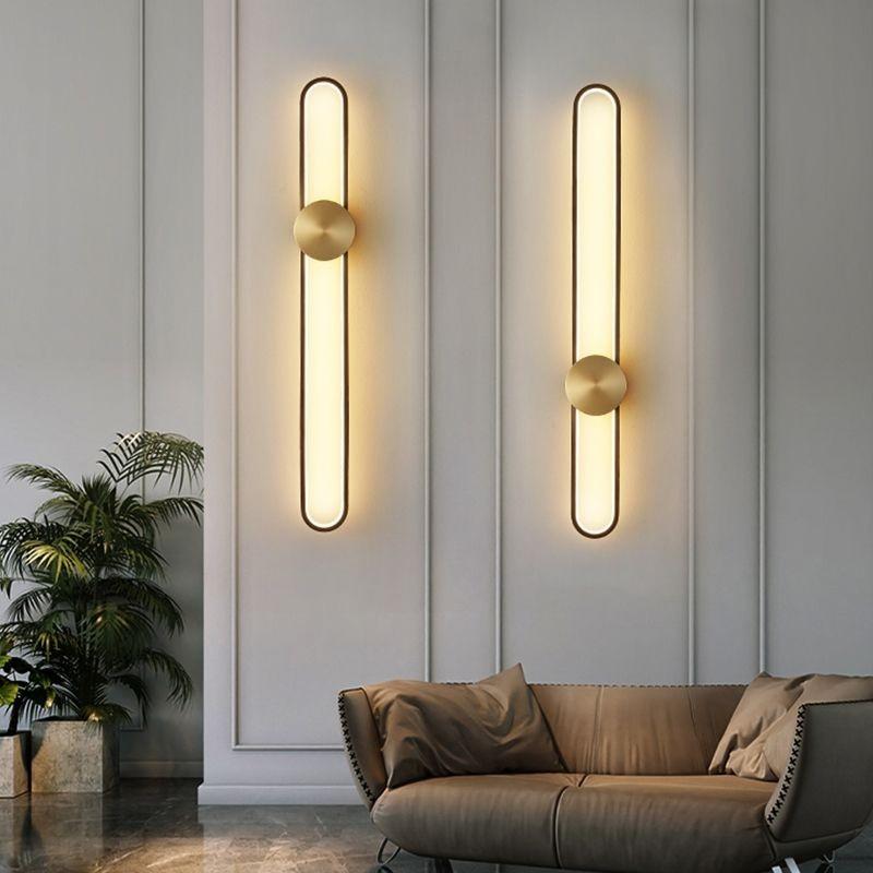Multi-Color Adjustable Bedside Wall Lamp Modern Nordic Simple Wall Light Bedroom Bedside Lamp Living Room Led Lighting Fixture