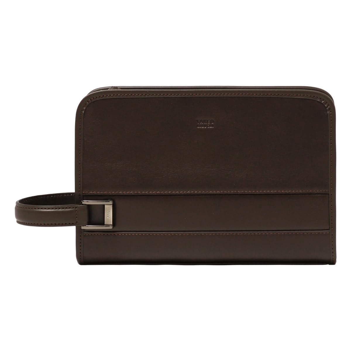 

Second Bag A5 Bolton 702232 Clutch Bag Cowhide Leather Chocolate [Takeo Kikuchi] Men s [03]