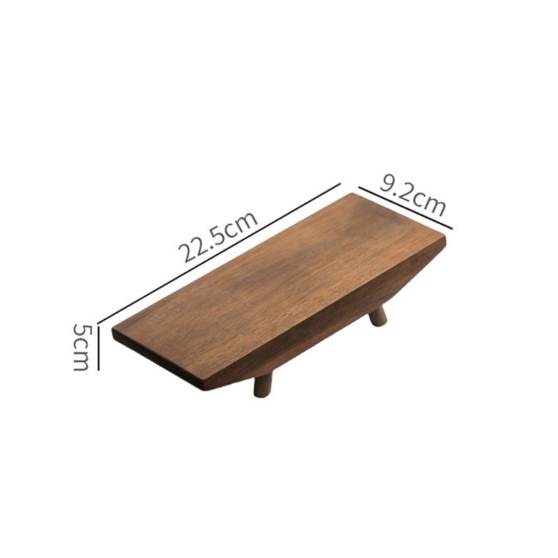 

Chinese Style Decorative Ornaments Wooden Tray Storage Home Entrance Living Room Restaurant Tea Table Desktop Tray Organizer