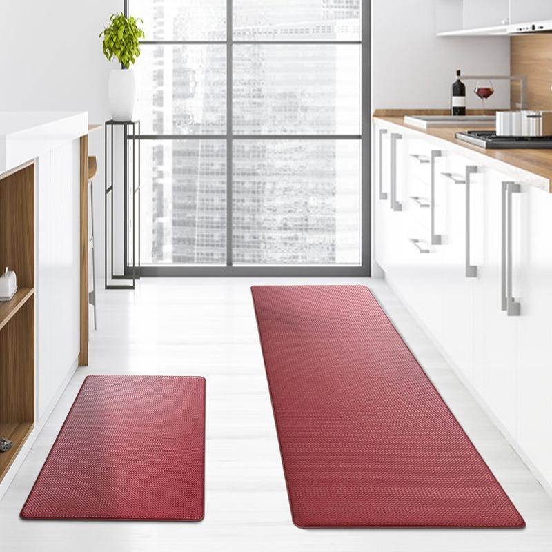 PVC Kitchen Floor Mat Long Strip Non-slip Oil-proof Waterproof Rug Household Carpet for Kitchen Alfombra De Cocina