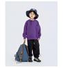 2025 Autumn Stylish Boys' Layered Two-Piece Spliced Sweatshirt T-Shirt, Long Sleeve Casual Top
