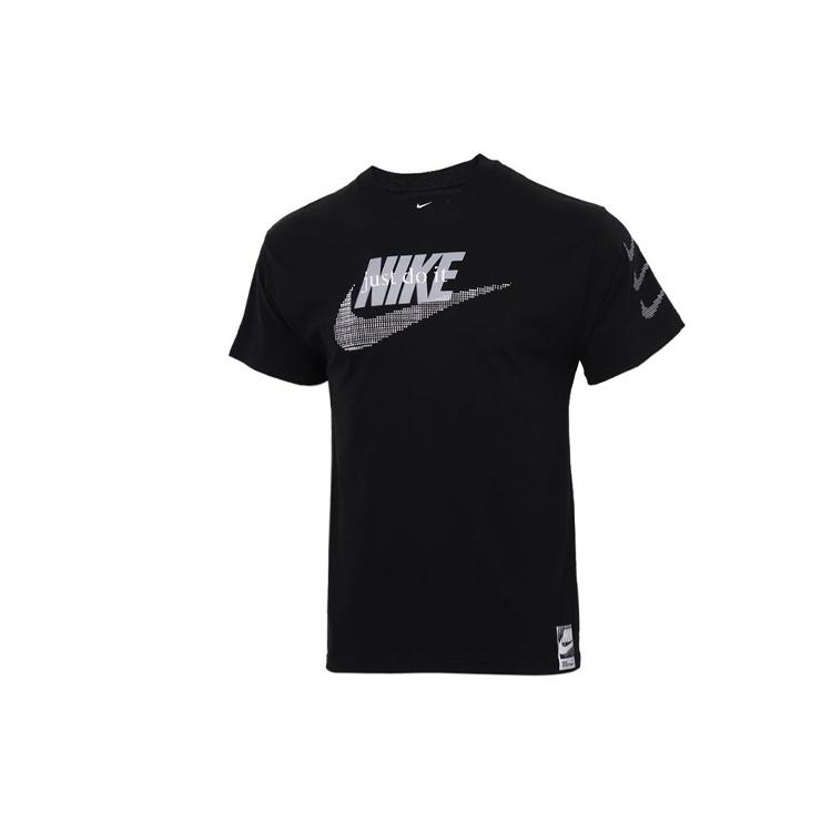 Nike Sportswear Retro Pattern Printing Black Men s CW0376-010 M
