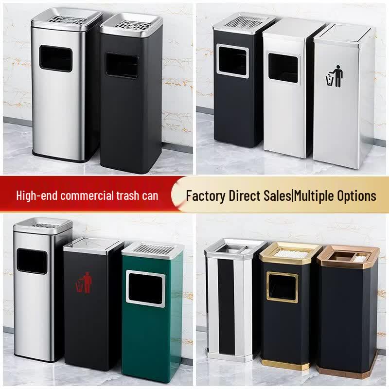 Stainless Steel Outdoor Ashtray Bin