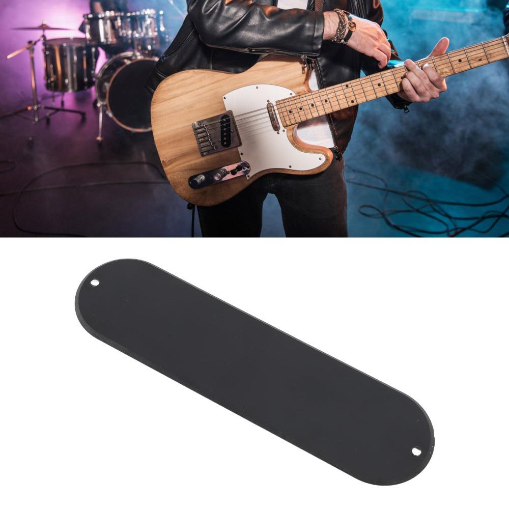 2PCS 2 Hole Style Electric Guitar Blank Plate Guitar Back Cover Electric Guitar