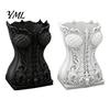 Makeup Tool Container Gothic Brush Storage Tube, Retro Skull Desktop Organizer, Cosmetic Organizer for Vanity Decorative Plastic Holder Dressing Table
