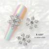 10pcs Snowflake Nail Decorations for Unique and Eye Catching Manicures Charming Nail Accessories