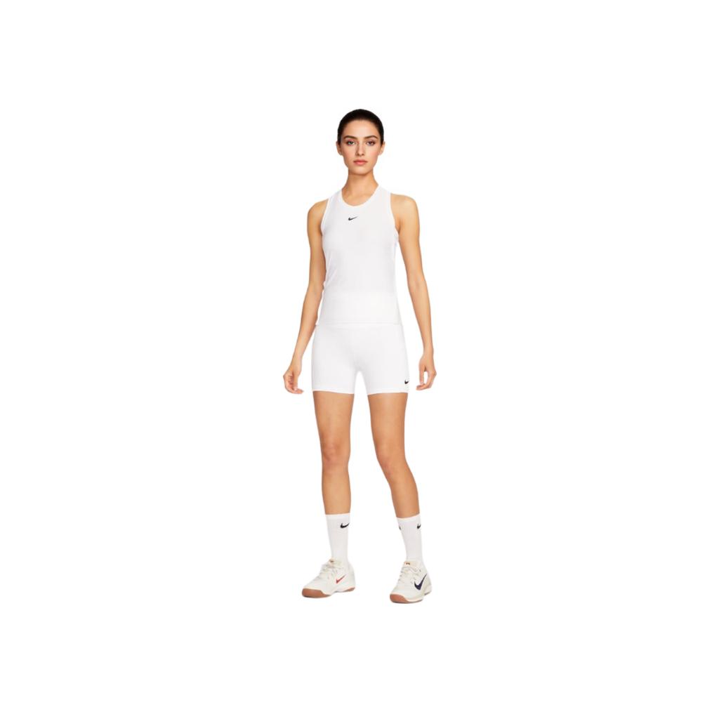 Nike Victory Dri-Fit Comfortable Soft Stretch Quick-Dry Sports Tank Top Women Tops White Black FD5585-100