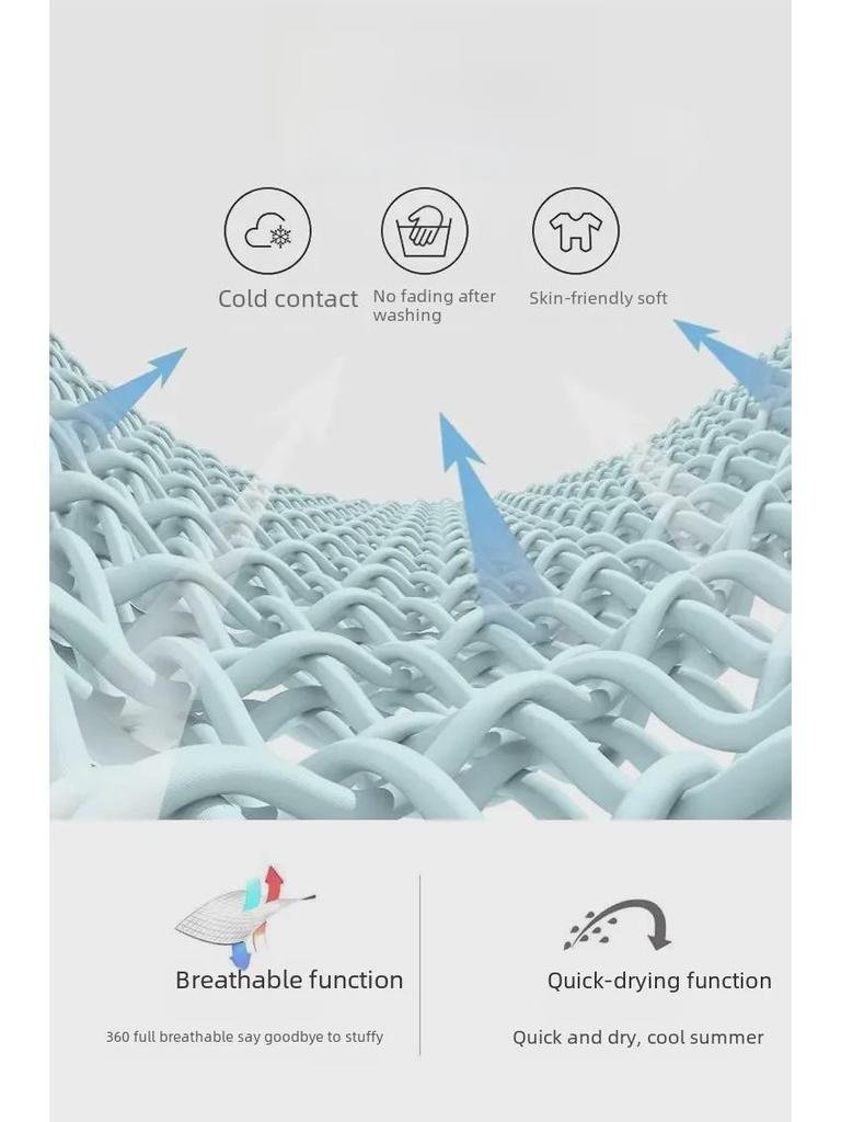 Pánská letní bunda na rybaření a cyklistiku z prodyšného ledového hedvábí odolná proti UV záření 2022