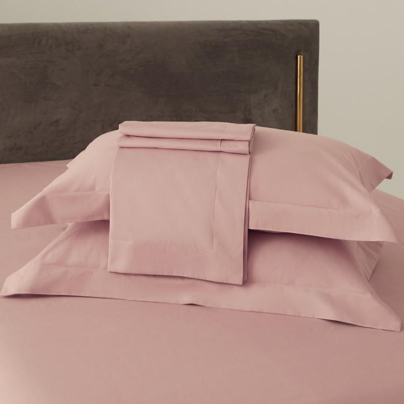 Premium Long-Staple Cotton Pillowcase Set - 100% Pure Cotton, Solid Color, 48x74cm (2-Pack)
