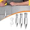 3x Plumb Bob Vertical Measuring Tool Carbon Steel with 5M String for Masonry