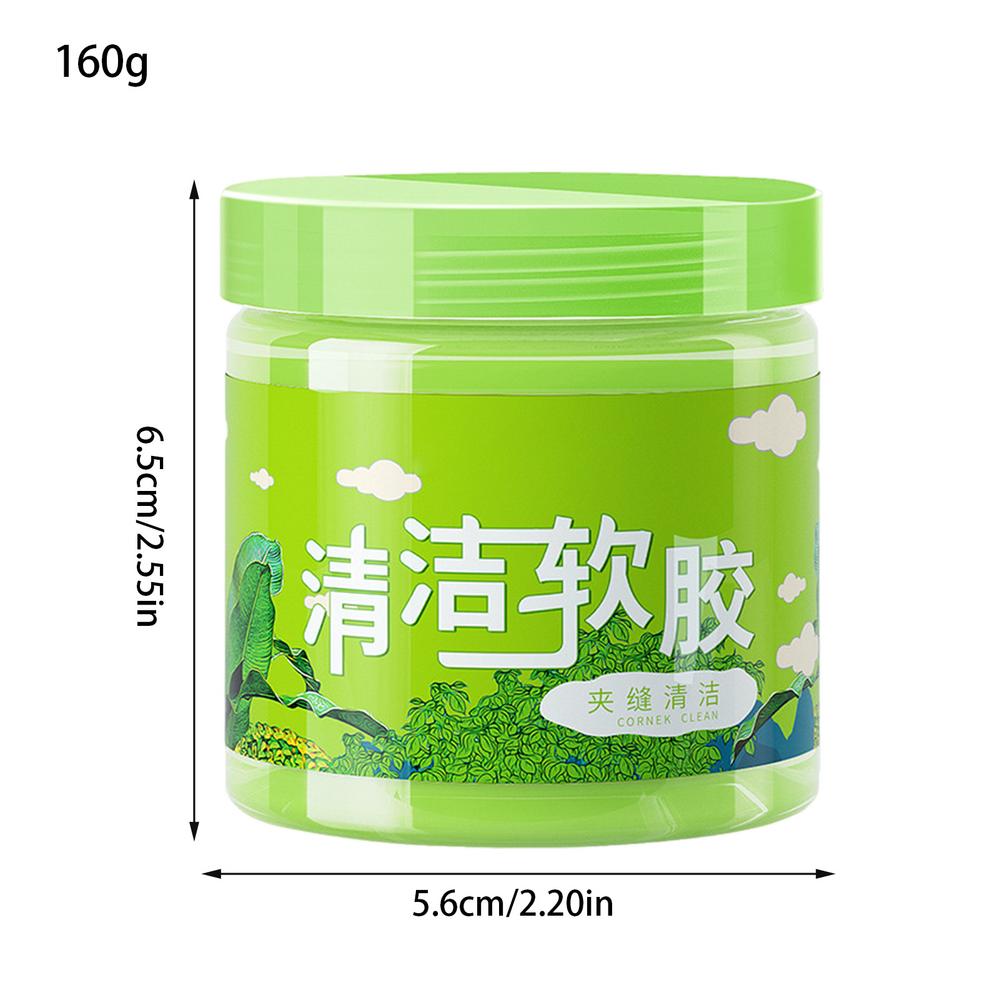 

Чистящий гель для салона автомобиля, мягкий, с высокой вязкостью, очиститель для вентиляции автомобиля, портативный гель для удаления пятен от детейлинга автомобиля зелёный