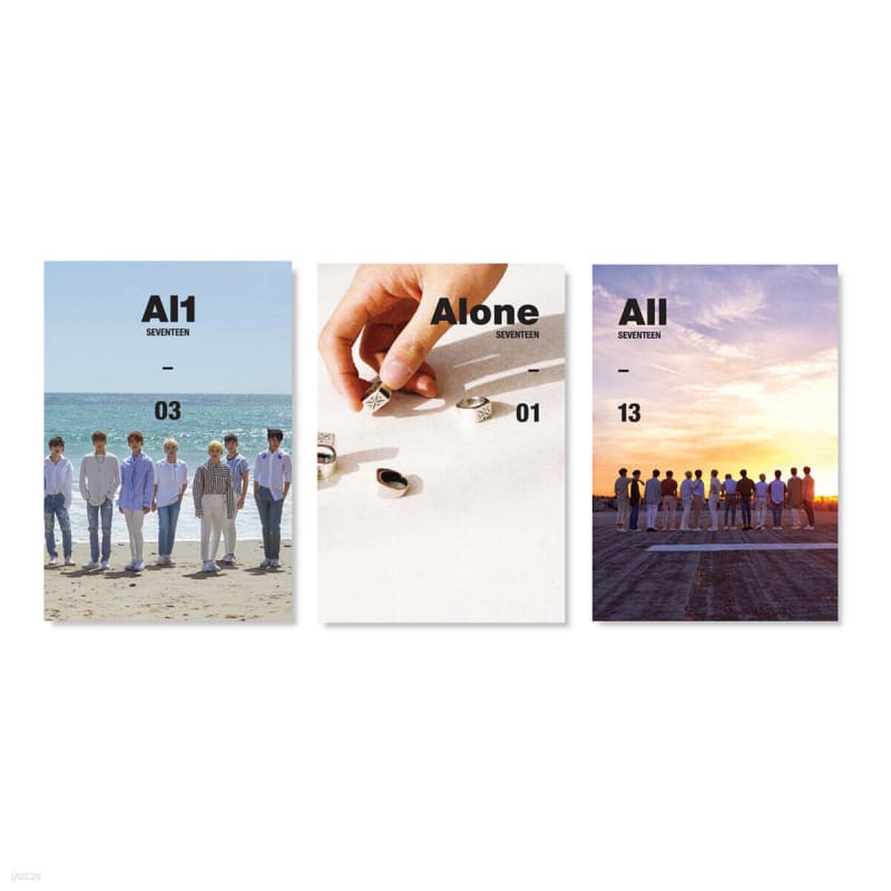 SEVENTEEN - 4th Mini Album: Al1 [1 Out of 3 Versions Randomly Sent]