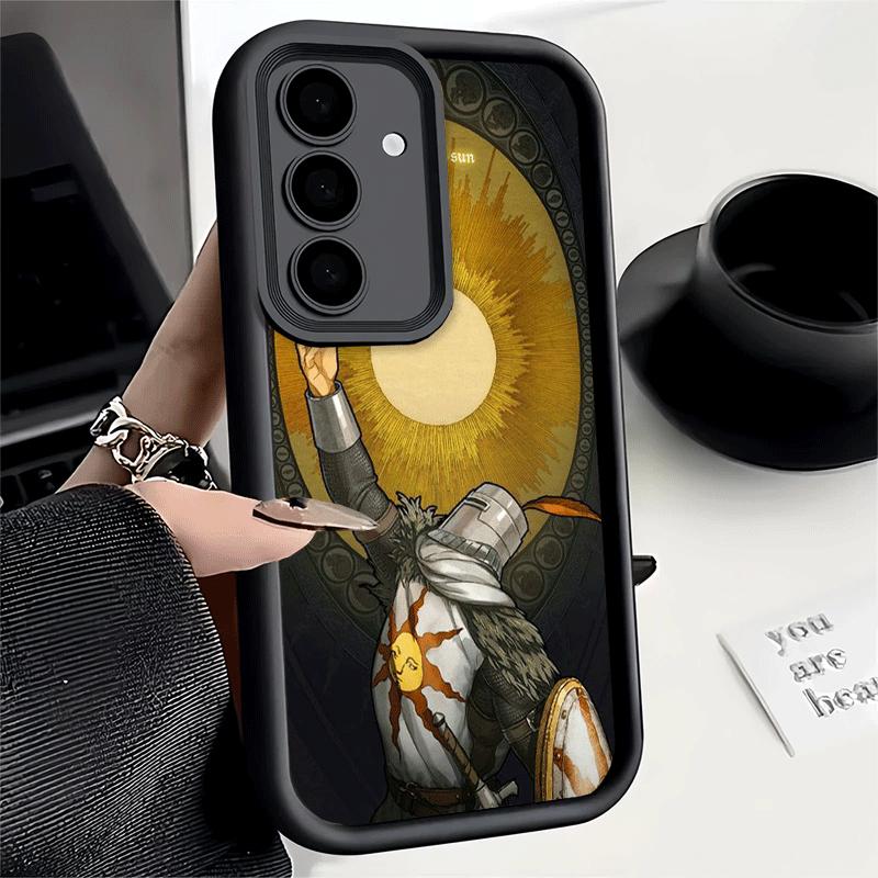 Phone Case for Samsung Galaxy A17 A16 A15 A14 A13 D-Dark S-Souls Game A56 A36 A26 A55 A35 A25 A54 A34 A24 A53 A33 A23 A07 A06