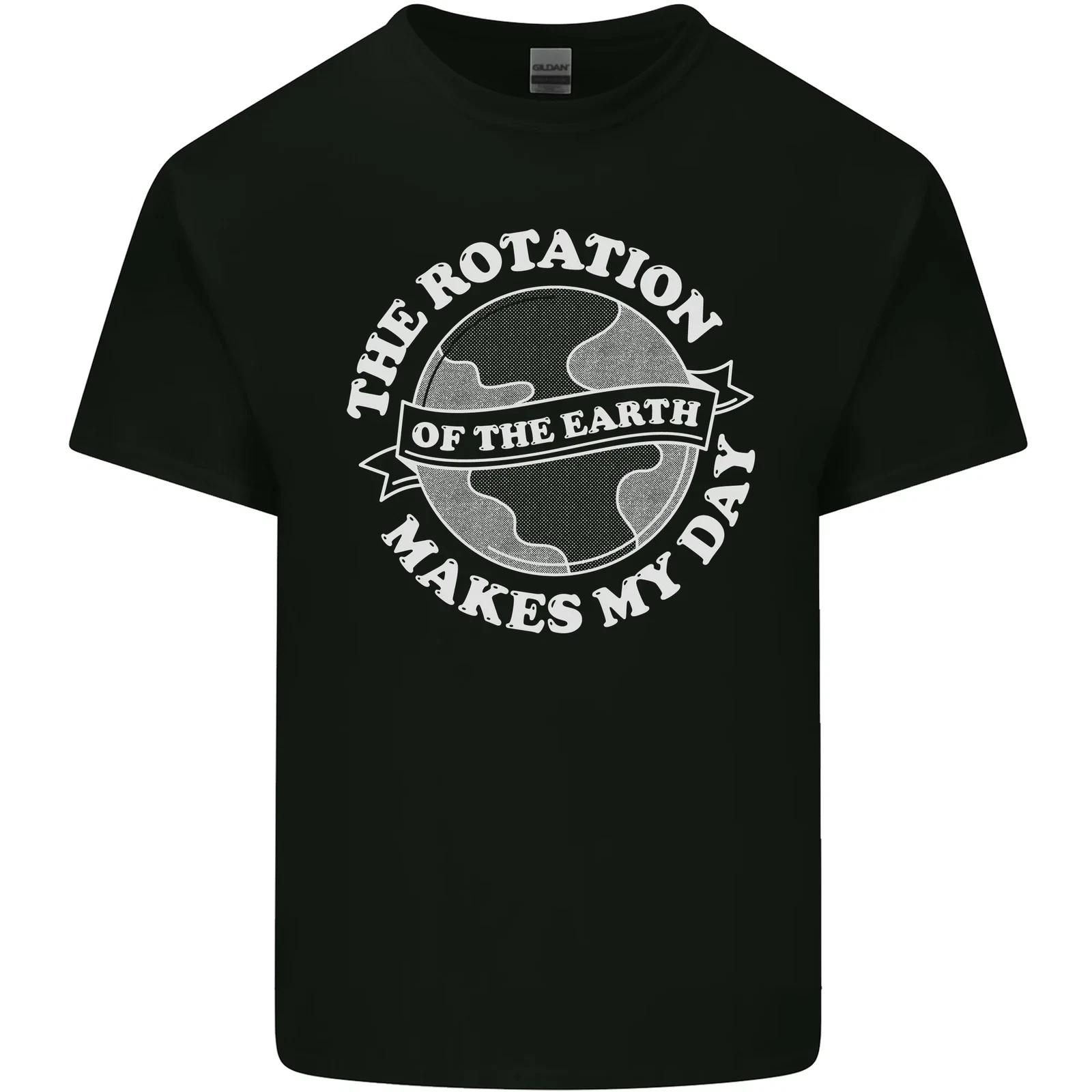 

Earth Rotation Astronomy Planets Kids T-Shirt Childrens 4XL