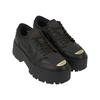 Zapatillas Air Jordan 1 Low Brooklyn Black Cacao Wow para Mujer HF3184-002