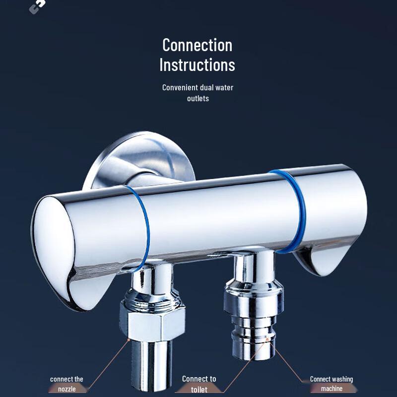Deer 304 Stainless Steel Pressurized Toilet Bidet Sprayer
