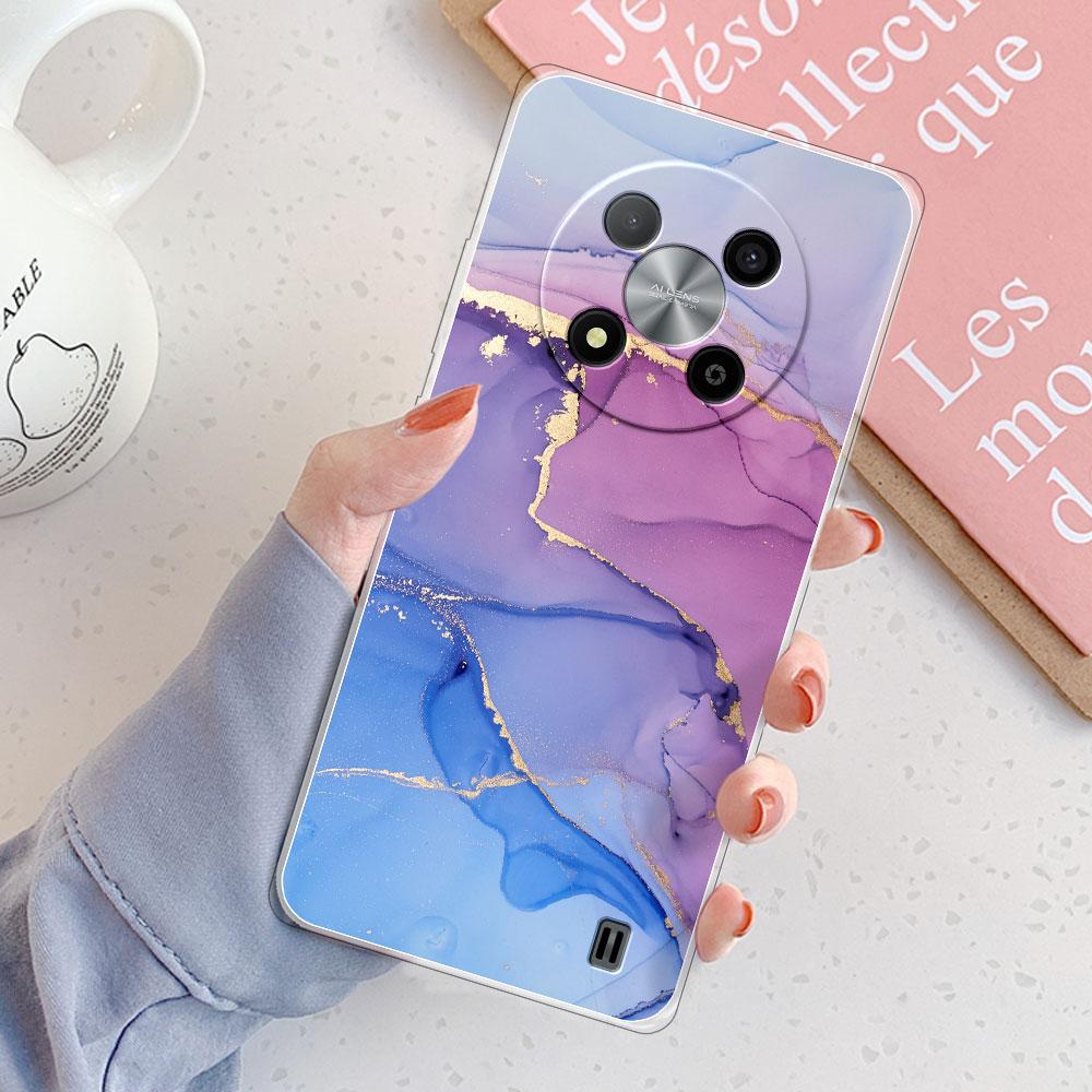 Pour ZTE Blade A73 Coque Pour ZTE Blade A73 5G Housse Mode Transparente Protection Silicone Souple Étui Téléphone Pour ZTE Blade A73 Coque Fundas