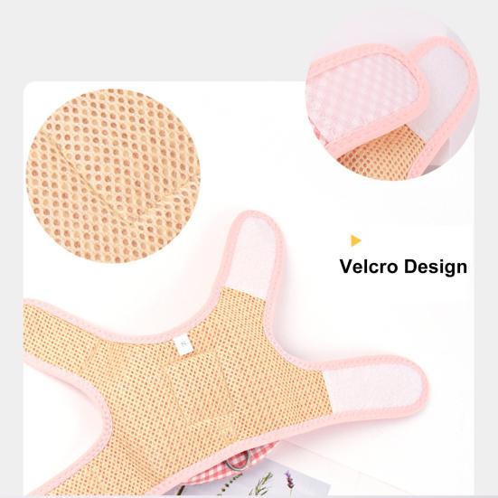 Dog Leash Lattice Pattern Detachable Vest Style Wear Resistant Pet Backpack Harness Puppy Supplies