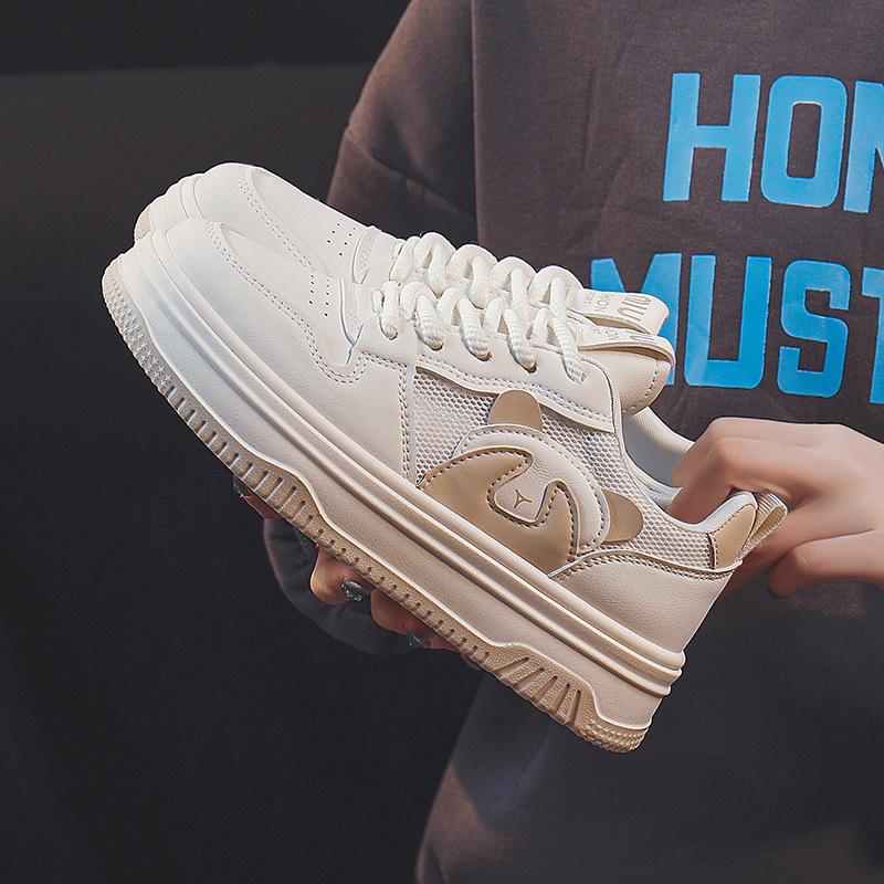 

Белая обувь Женская обувь Весна и лето Новые Универсальные Кроссовки на платформе D Lites Повседневные кроссовки 40