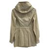 BRUNELLO CUCINELLI Beige Tuck Gathered Short Coat coat 38 beigeUsed