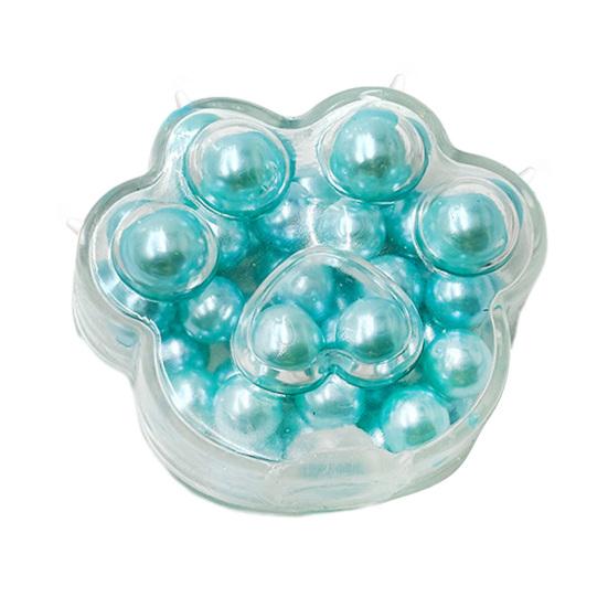 

Crunchy Cat Paw Squeeze Toy Bead Filled Stress Ball Sensory Toy Anti-anxiety Sensory Fidget Toy Decompression Tools зелёный