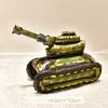 3D Assembly Boy Car Tank Engineering Vehicle Excavator Aluminum Film Toy Balloon Birthday Decoration Scene Layout