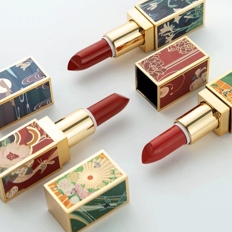 AVierll Moisturizing Matte Velvet Lipstick - Chinese Style, Non-fading, Colorless Balm