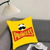 Classic PPringles Cushion Cover Elegant Comfort Pillowcase Sofa Bed Doublesided Printed Invisible Zipper Home Decor