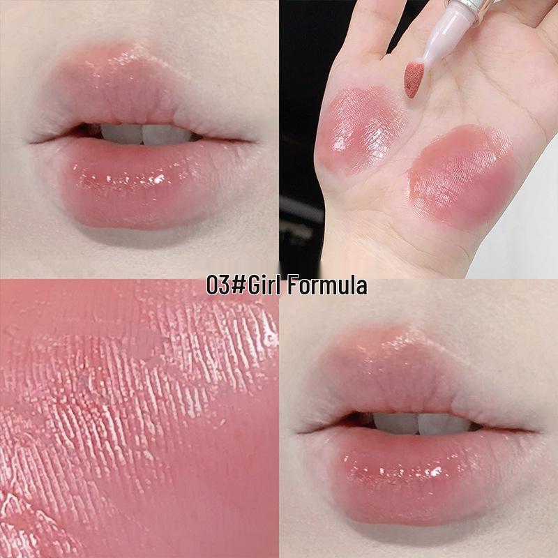 

Gege Bear Gogo Little Bear Плампінг-блиск для губ: Нюдовий, Низька насиченість, Дзеркальний блиск та Ефект відбілювання