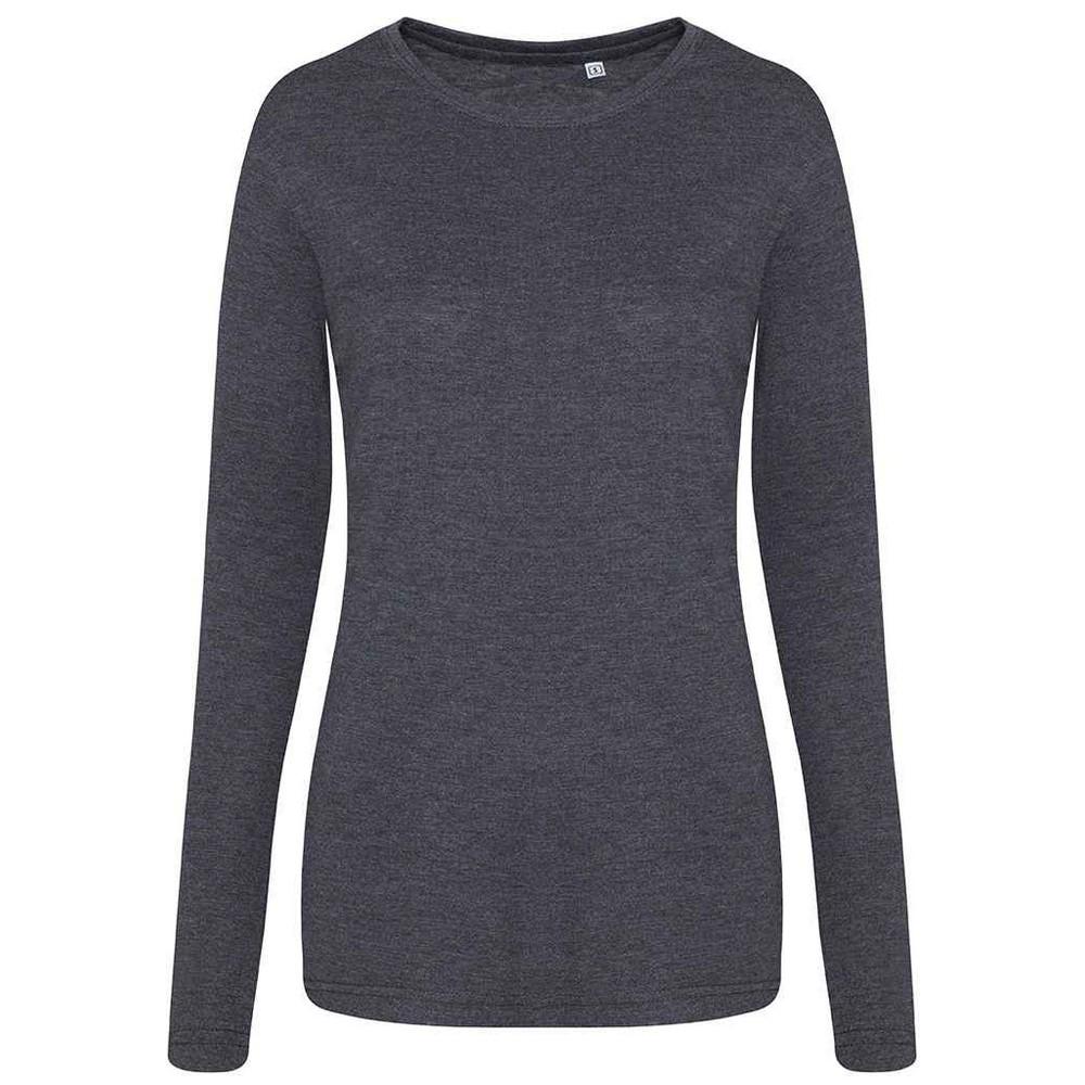 Awdis Womens/Ladies Triblend Long-Sleeved T-Shirt