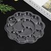 50PCS Washable Disposable Paint Palette DIY Painting Plum Blossom Palette  For Watercolor
