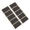 10Pcs Hexagon Grip Decal Sticker Textured Ultra Thin Sweat Absorption Non Slip for Mouse Keyboard Mo