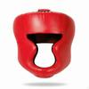 Training Headgear OpenFace Shielded Sparring Helmet for Fighters Artists, Pugilists Black S