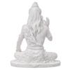 Weiße Polyresin-Segensstatue von Lord Shiva