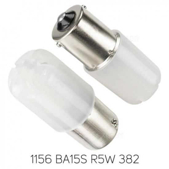 

2 BA15S 1156 1141 RV Camper Trailer LED Interior Light Bulb 12V Light Cover