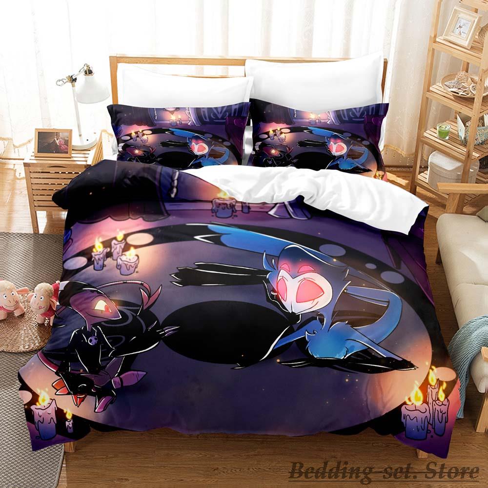 2023 Loona Boss Bedding Set Single Twin Full Queen King Size Bed Set Adult Kid Bedroom Duvetcover Sets Anime Parure De Lit Bed