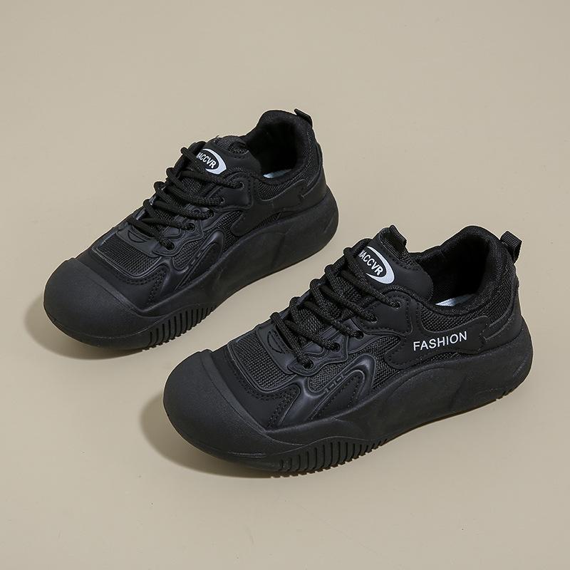 Spring new breathable little white shoes female students through the net versatile leisure sports board shoes