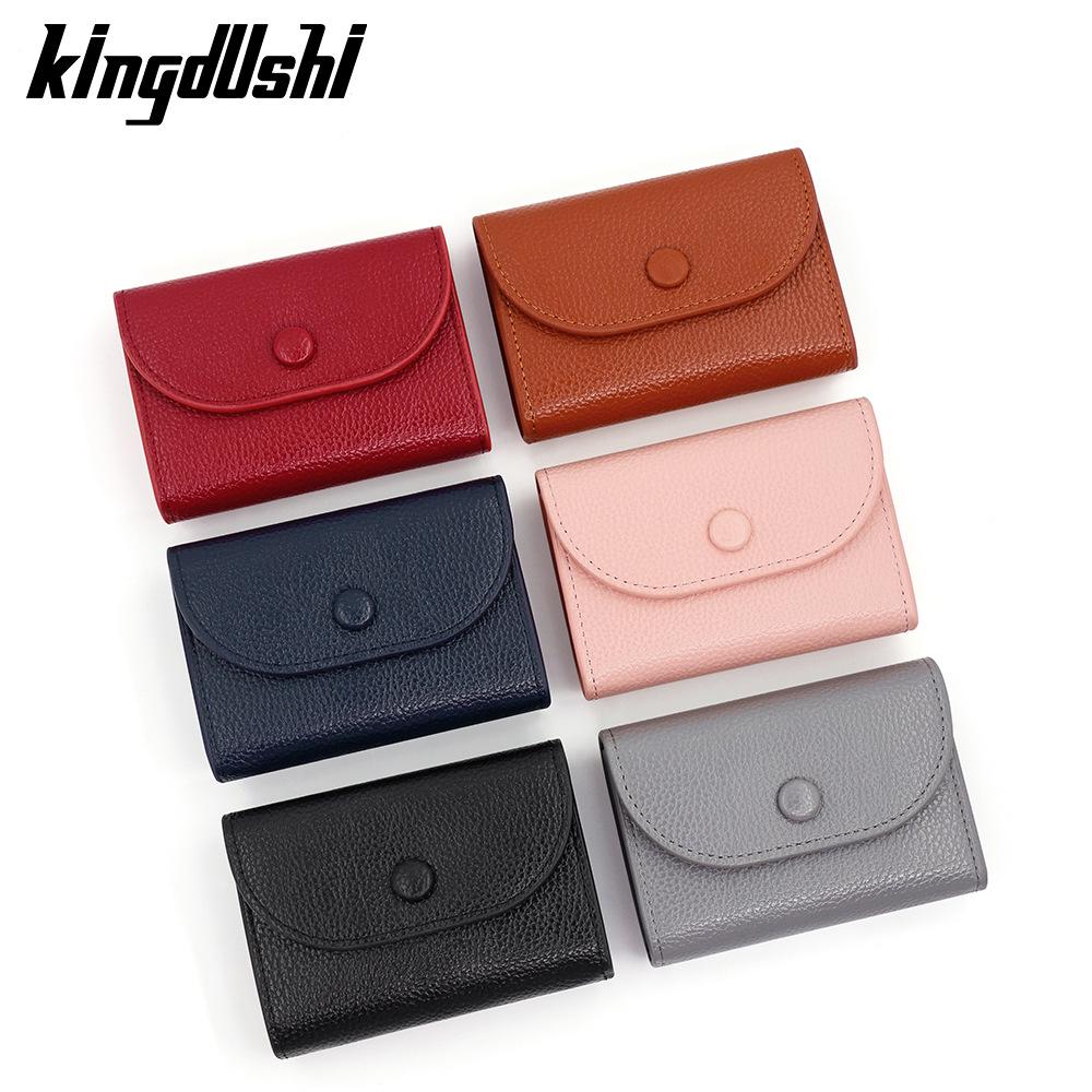 Large Capacity Soft PU Leather Coin Purse and Card Holder with Zipper