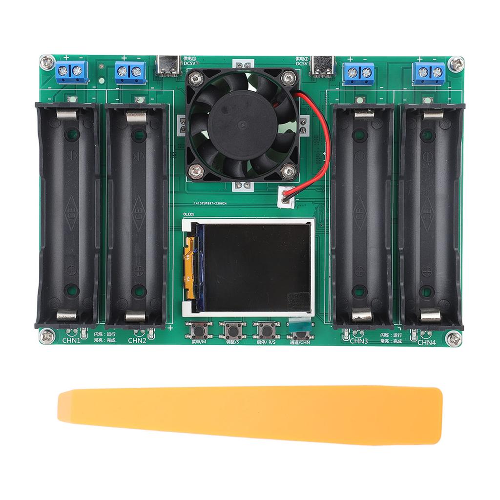 18650 Battery Capacity Tester 4 Channel Automatic Cyclic Charging Discharging Battery Internal