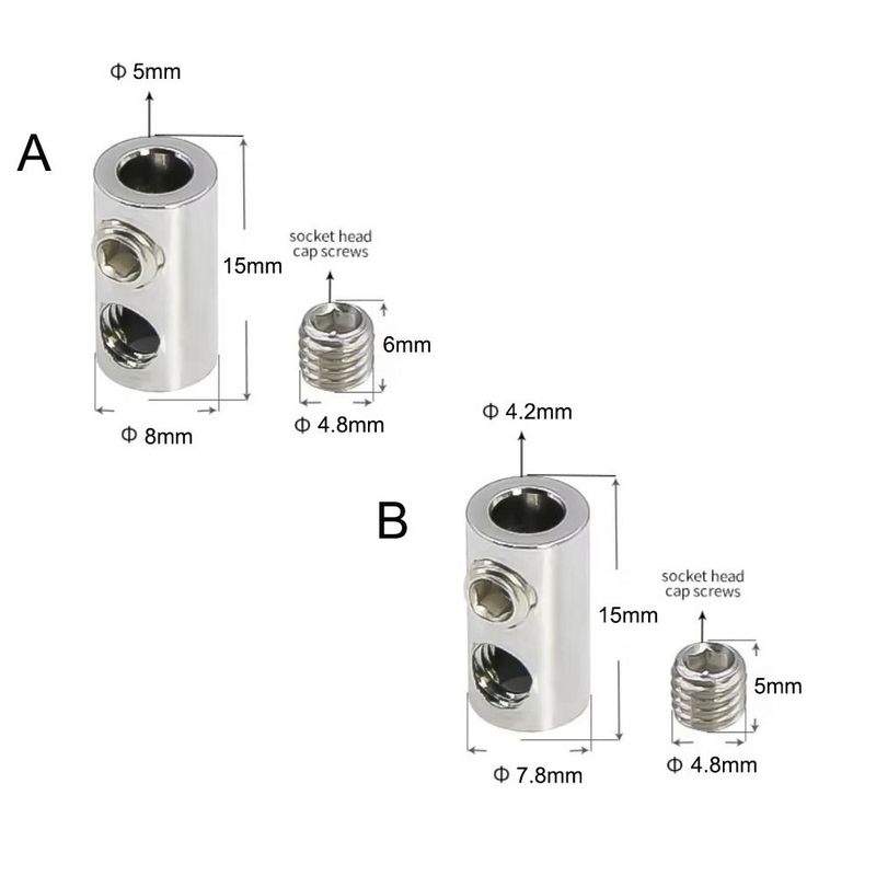 Screws Fixed Copper Steel Wire Rope Clip Metal Adjustable Wire Rope Clamp Stainless Steel Cable Clamp Hardware Accessories