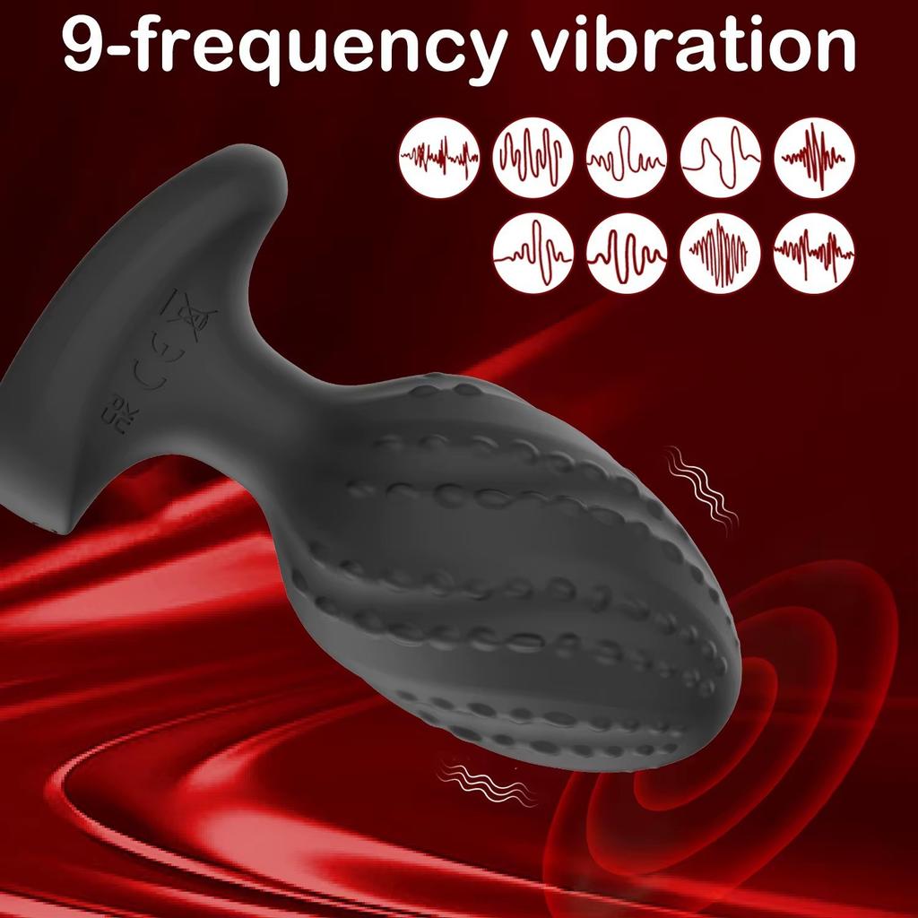 APP Controlled Anal Vibrator Silicone Anal Vibrator For Men And Women Prostate Massager Backyard Toy