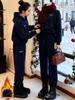 Velvet-Enhanced Casual Sports Suit - Women's Autumn/Winter 2025: Stylish Hoodie & Jogger Pants Two-Piece Set