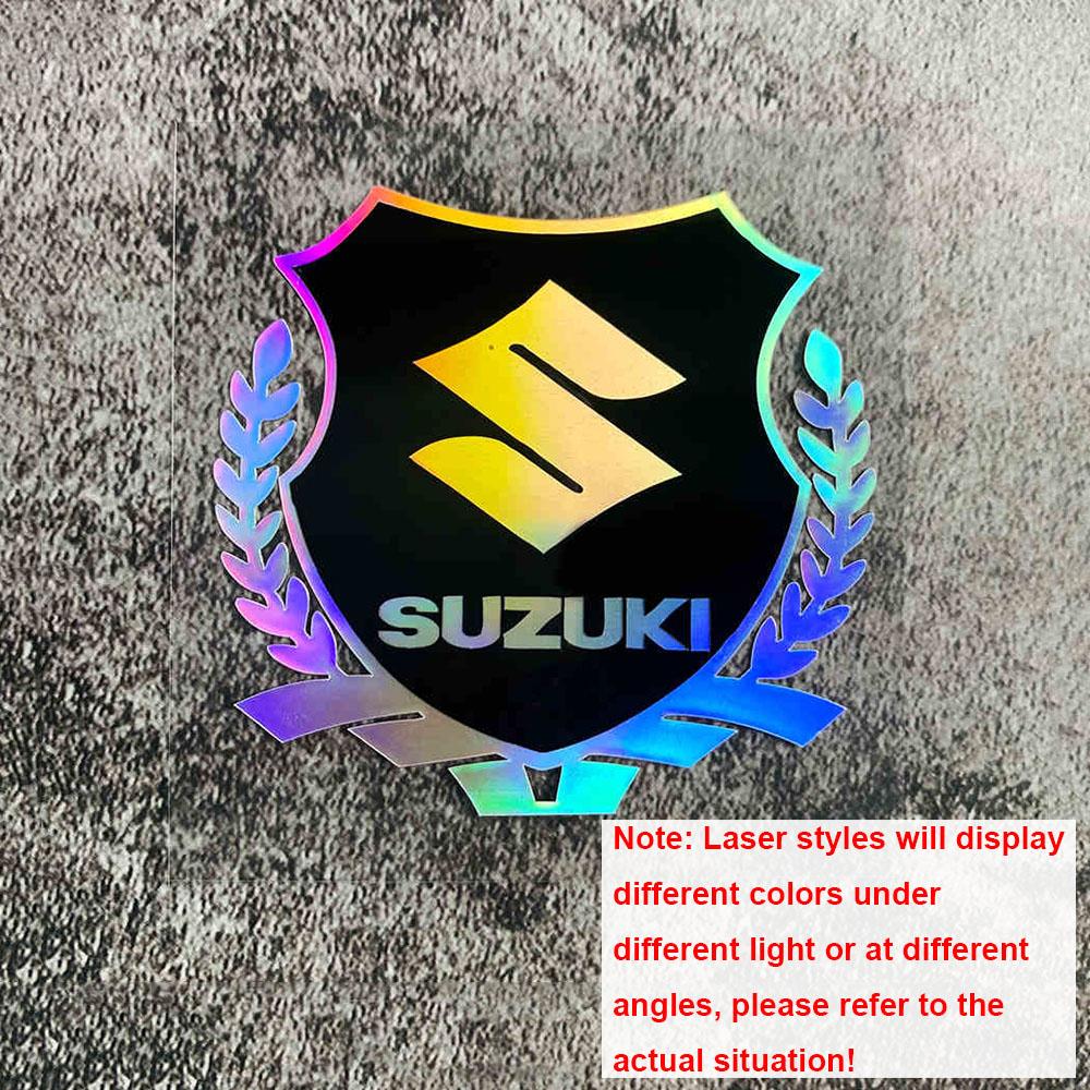 

Reflective Stickers for Suzuki Motorcycle Car Body Window Windscreen Helmet Fuel Tank Trunk Modification Parts Decals