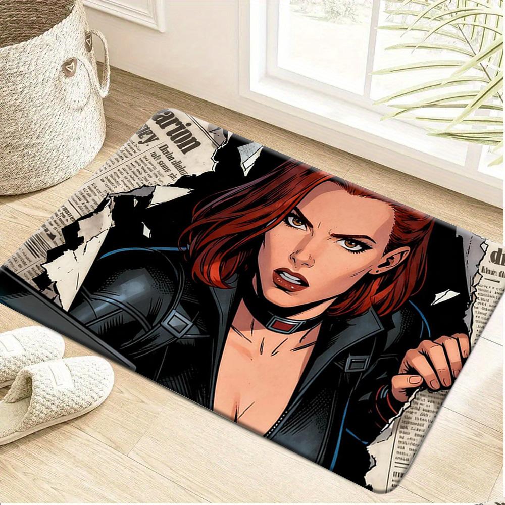 Authorized MARVEL, 1pc, Floor Mat, Designed with Themes of Superheroes And Classic Film Heroes, Available in Multiple Sizes, S 40x60cm