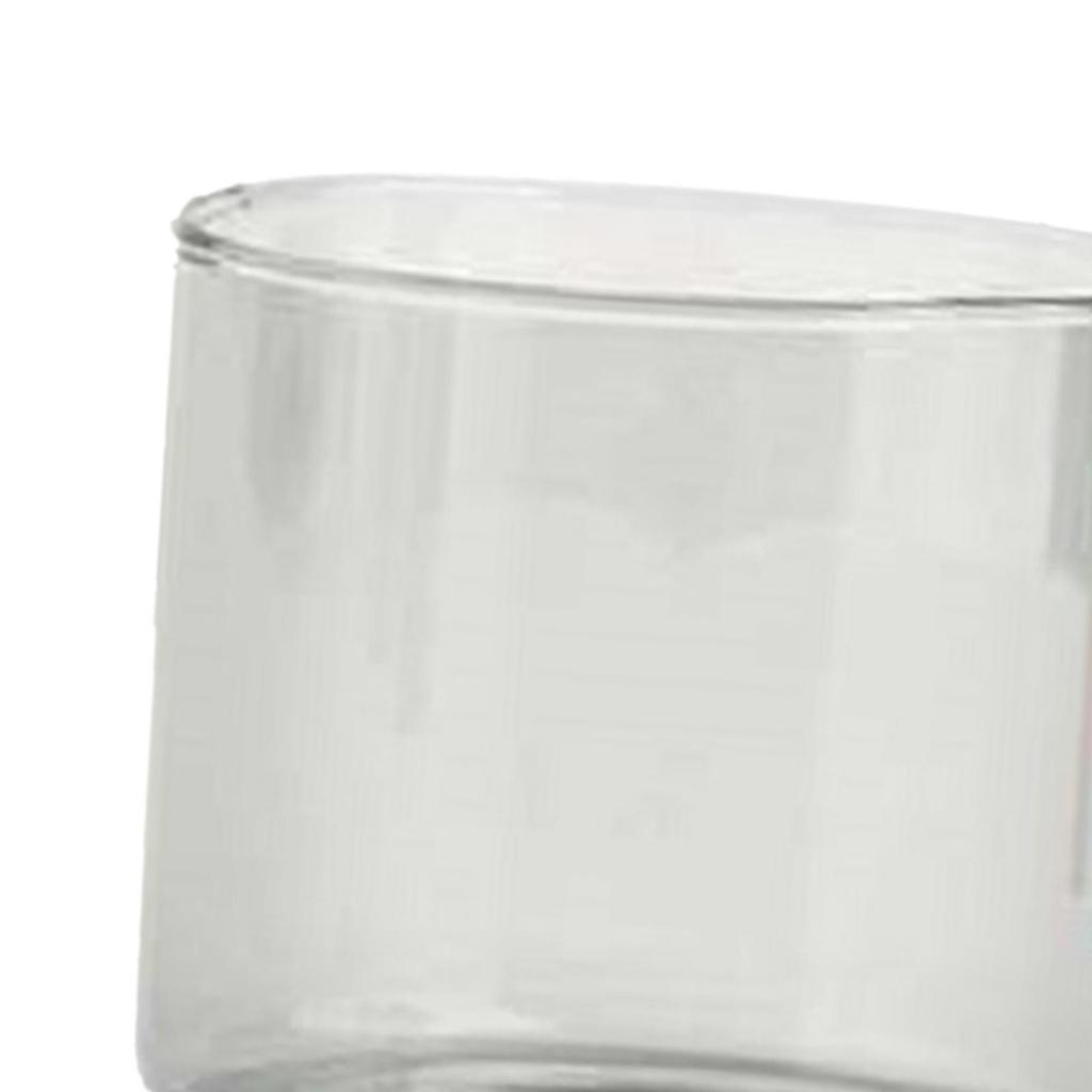 Glas Kaffemugg Dryckesvara Te Dryckeskopp för Frukostflingor Blommigt Te Kontor Hem