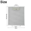 23x26cm Range Hood Filter 5 Layers Cooker Hood Grease Filter Kitchen Extractor Ventilation Aluminium Aspirator Filter Mesh