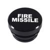 Universal Fire Missile Eject Button Car Cigarette Lighter Cover Universal Aluminum Red Ignition Cap 12V  Socket for Most Cars