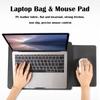 13 15 Inch Shockproof Laptop Sleeve with Mouse Pad Notebook Cover for HP/Dell/Surface Ultrabook