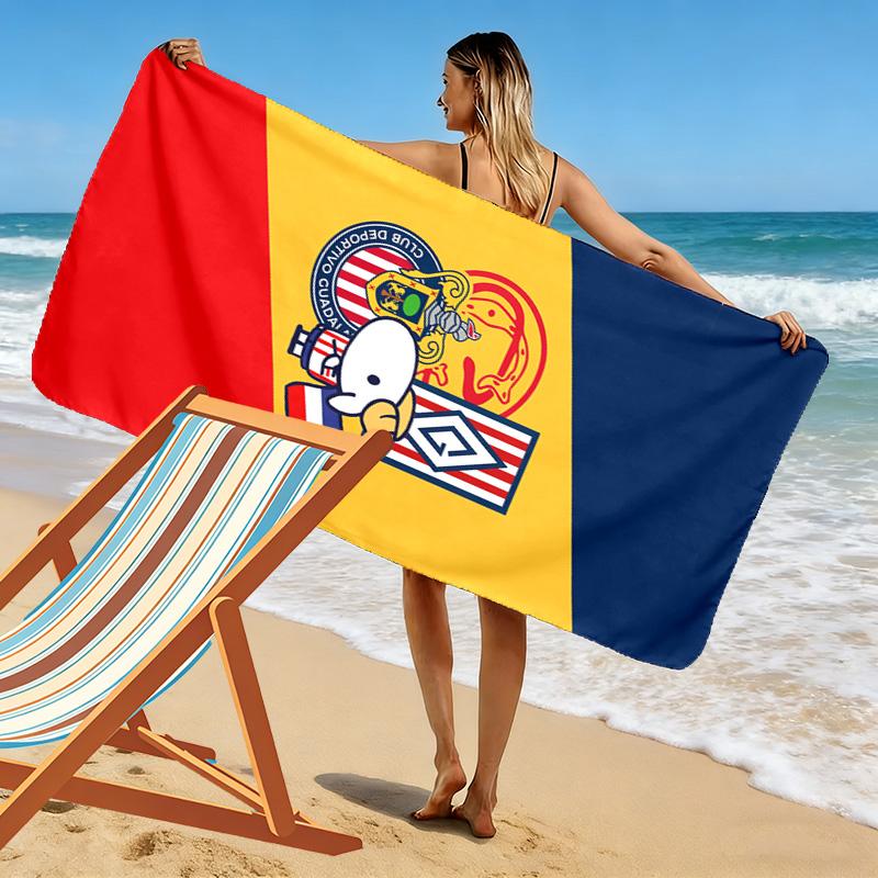 Chivas Mascot Style 2D Flat Print Beach Towel, Large Soft Quick Dry Towel for Beach Camping SwimmingXSTJ0915100